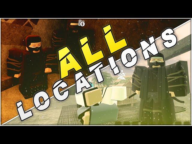 ALL ARMOR/STANCE LOCATIONS IN BLOOD SAMURAI 2 | Roblox Blood Samurai 2 Showcase Gameplay