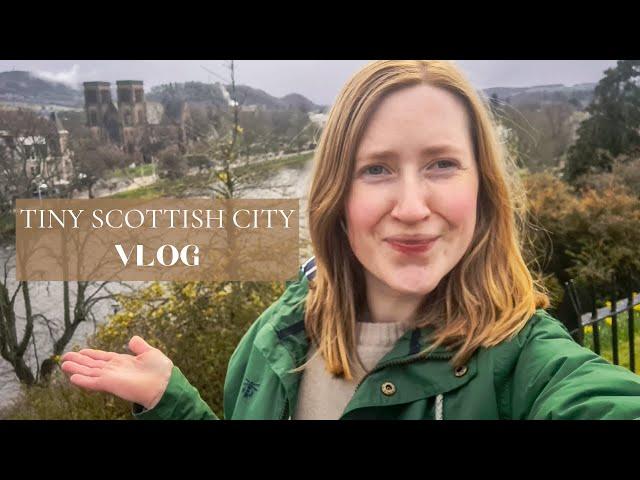 A TINY SCOTTISH CITY vlog - Inverness, historic, thrift shopping & vegan eating