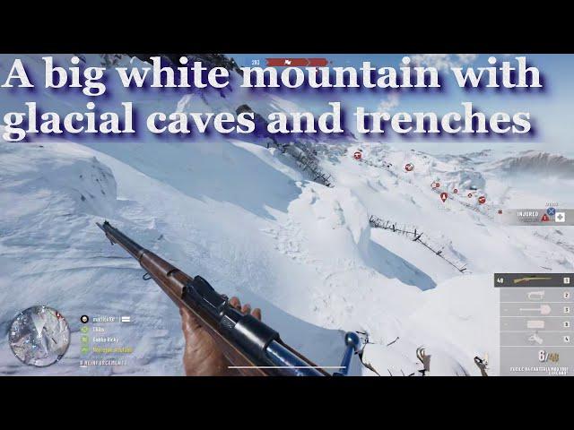 Isonzo Update - White War Expansion - New map Marmolada mountain - Full 48 players gameplay