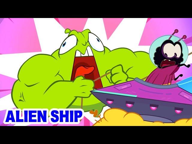 PREMIERE ⭐ Om Nom Stories - ALIEN SHIP  Cartoon For Kids Super Toons TV