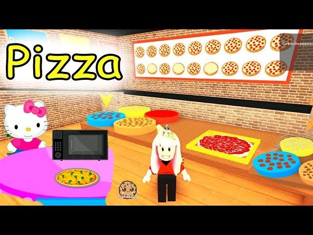 Cashier Work at a Pizza Place Restaurant Roblox - Let's Play Online Games