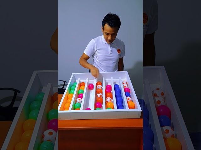 Desafío de Pelotas de Colores ¡Viral Shorts que te Dejarán Sorprendido! #challenge#shortvideo#games