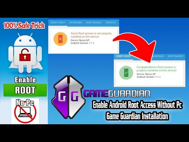 Root Any Android without Damage  | Use Game Guardian App | Clown Tricks