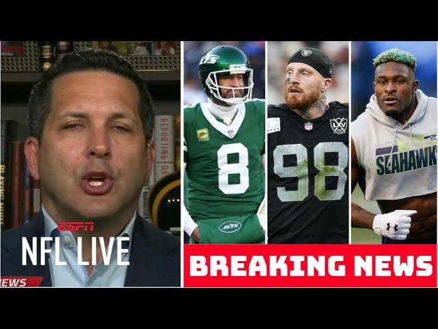 FULL NFL LIVE | Aaron Rodgers to Raiders? - Dk Metcalf to Steelers? - Maxx Crosby history contract?