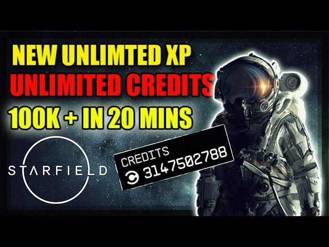 Starfield | NEW XP FARM! | INFINITE CREDITS | NO SKILLS NEEDED!