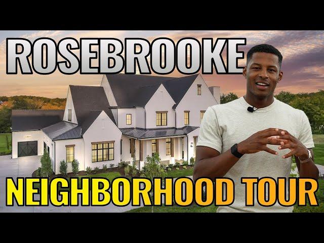 BRENTWOOD TN's MUST SEE Exclusive New Neighborhood | Rosebrooke Neighborhood Tour | Moving To TN