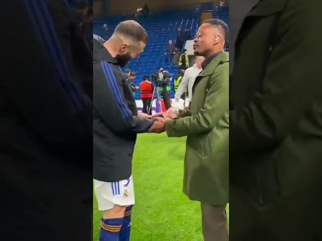 Benzema & Evra #realmadrid #shorts #championsleague #chelseavsrealmadrid #halamadridtv #ucl #rma