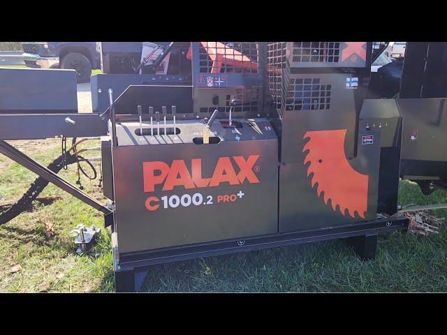 Palax C1000 Firewood Processor