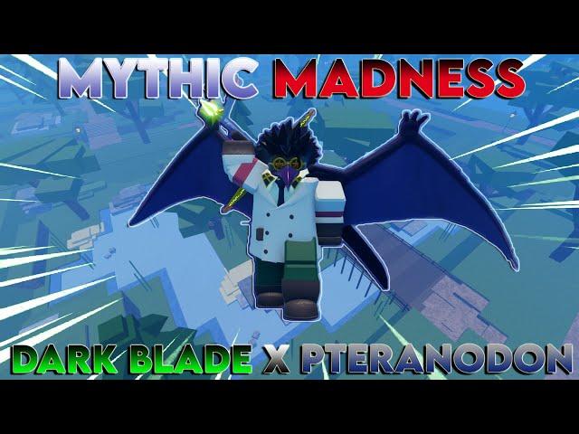 [GPO] MYTHICAL MADNESS DARK BLADE X PTERANODON GOOD LUCK AGAINST THIS COMBO LOL 16K DAMAGE GAME