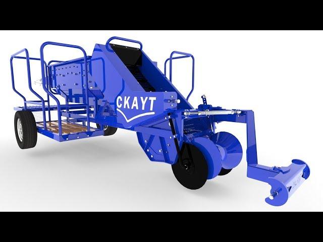 Картофелеуборочный комбайн RMZ А10, Potato Harvester combine RMZ A10