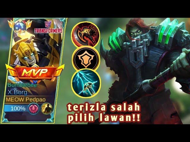 terizla salah pilih lawan‼️x.borg mode santai - best build xborg 2024