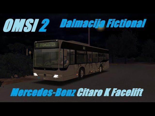 OMSI 2. Dalmacija Fictional, Line 12, Mercedes-Benz Citaro K Facelift