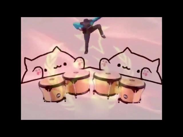 Bongo Cat MEME | SLAVIC HARDBASS (RUSSIA) | Compilation 2018