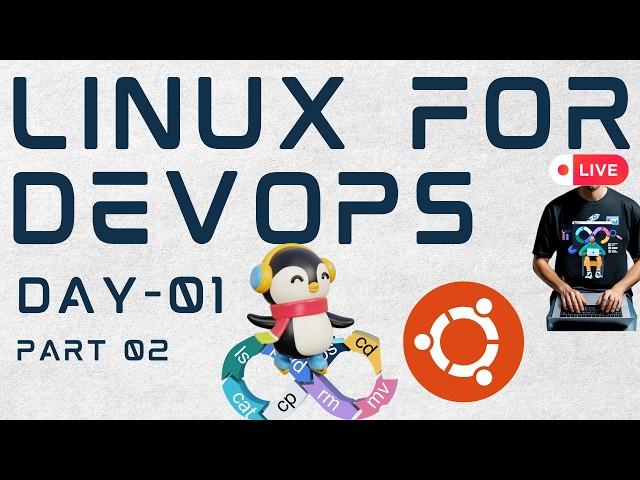 Part-2: The LinuxTutorial for DevOps and DevSecOps [2025] | Full DevOps Tutorials for Beginners