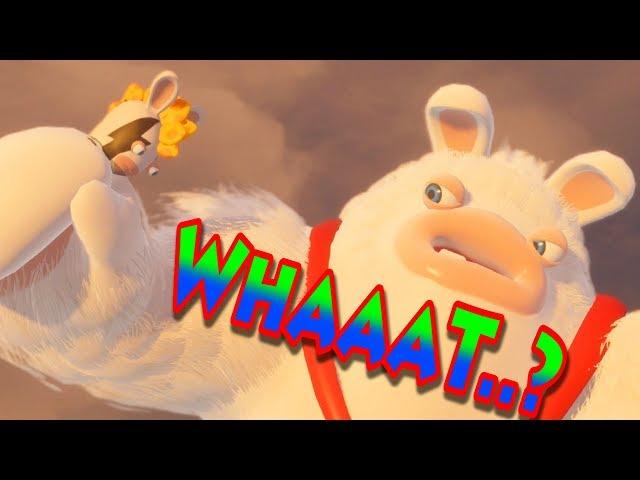 Rabbid Kong Does a Team Kill!? What Happened? Mario + Rabbids Kingdom Battle