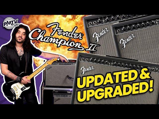 Affordable, Versatile, FX Loaded Amps, With Classic Fender Styling! - Fender Champion II Demo