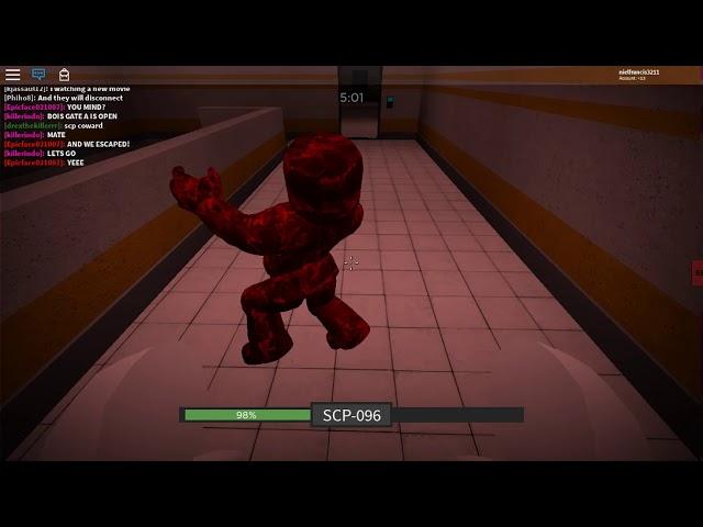 Playing as SCP-096 (Scp rBreach#3)