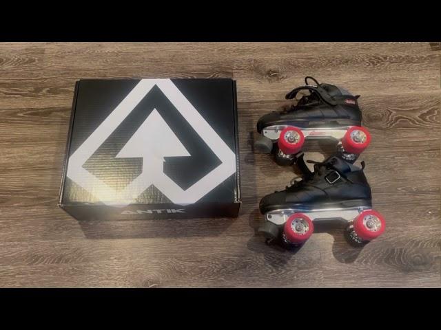 Antik Jet Carbon / Arius Platinum Skate Package Unboxing & Initial Impressions