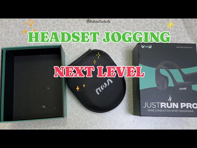 NU Fit x VOU - Headset Jogging Premium - UNBOXING