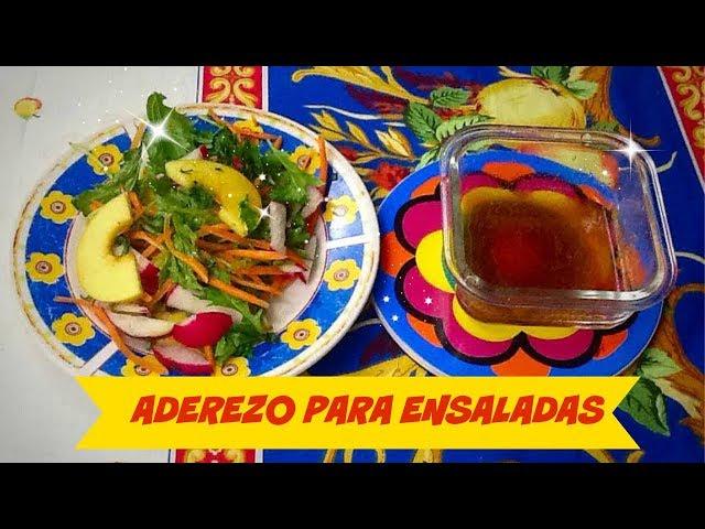 Aderezo para Ensaladas de Mizuna -Receta/Mizuna Salad Dressing /By Itzomex