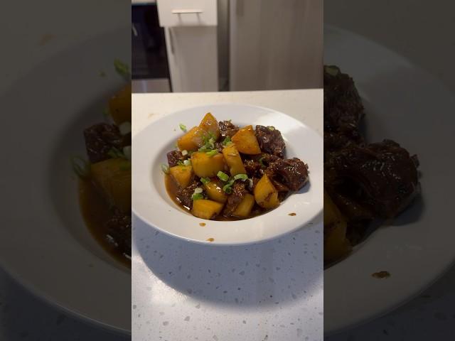 Perfect Braised Beef #shorts #braisedbeef #fyp #viral #cooking #food #recipe #trending