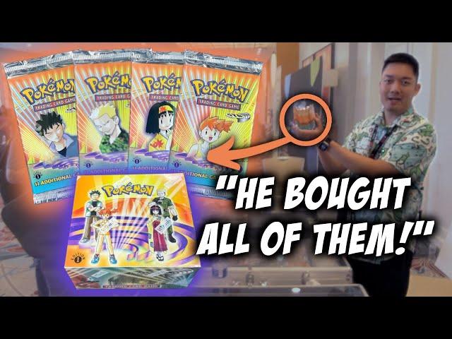 I Sold the Rest of My 1st Edition Gym Heroes Booster Box! | Card Party 2024 VENDOR POV Day 3