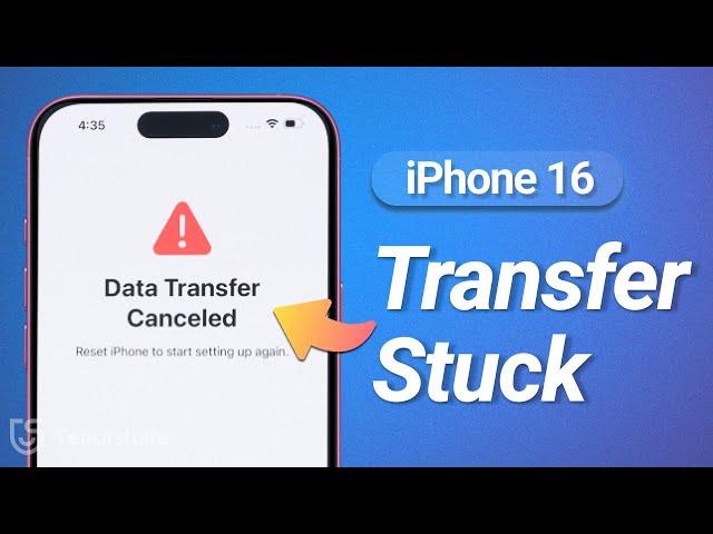 Data Transfer to iphone 16 Cancelled? Stuck on 1 Minute? Preparing to Transfer? Fixed it Now!