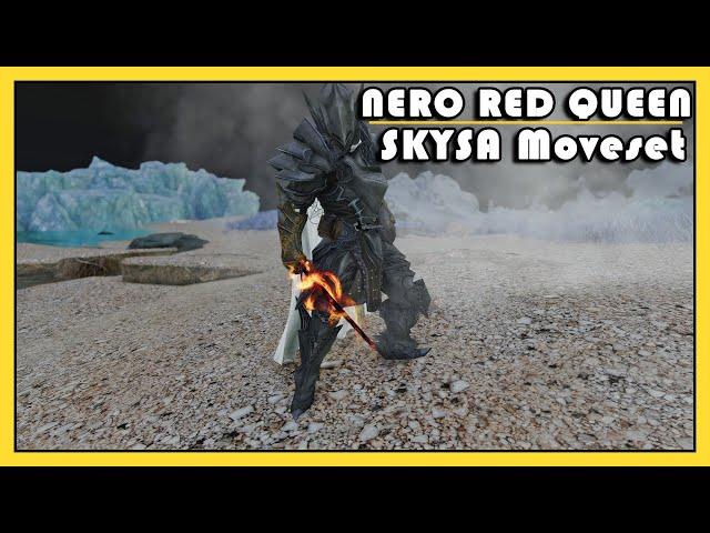 Skyrim Mod Showcase - Animations | Nero Red Queen -  SkySA AMR Moveset