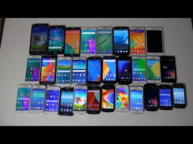 My Samsung Phones!