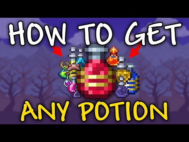 How to Get Any Potions in Terraria | Terraria Potions Guide