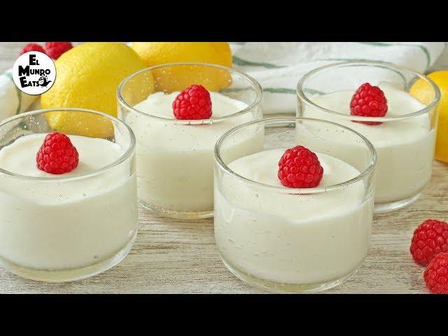 Quick 3 Ingredient Lemon Mousse