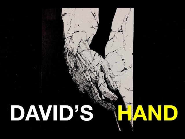 A Pen & Ink Drawing | The Hand of David by Michelangelo