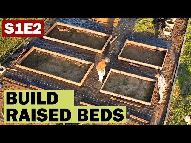 How to Build  Raised Bed Garden S1E2 | Garden with Jag