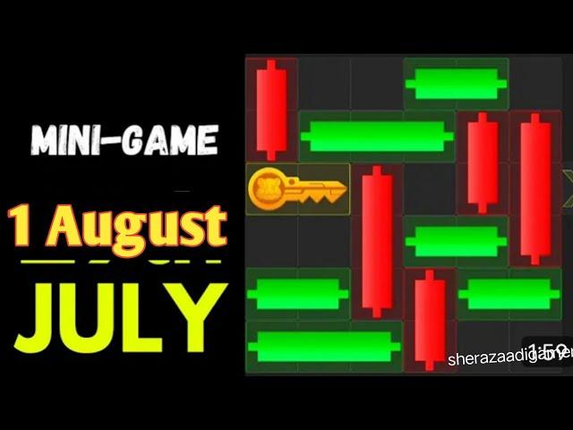 Hamster Kombat Mini Game PuzzLE SoLVED EASiLY|1 August How To ComPlete Mini Game Hamster Kombat