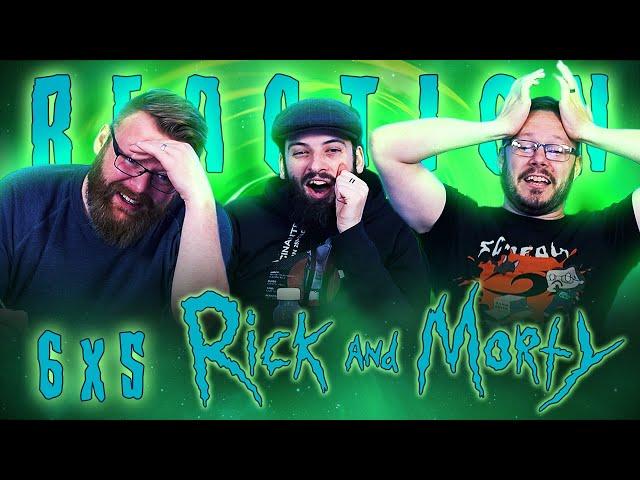 Rick and Morty 6x5 REACTION!! "Final DeSmithation"