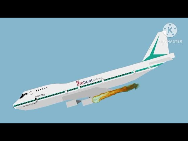 Lifeboat Airlines Flight 27B KineMaster Animation