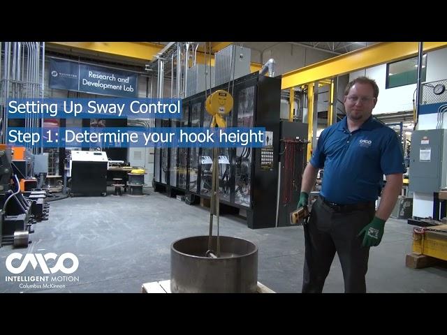 Overhead Crane Sway Control Demonstration | CMCO