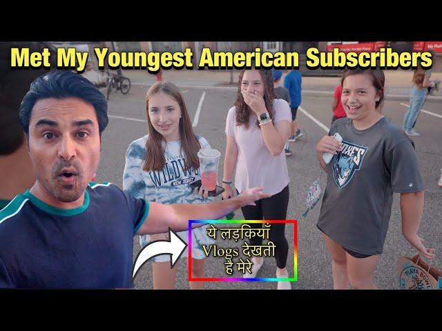 Met My Youngest American Subscribers | Indian Vlogger In USA | Rohan Virdi