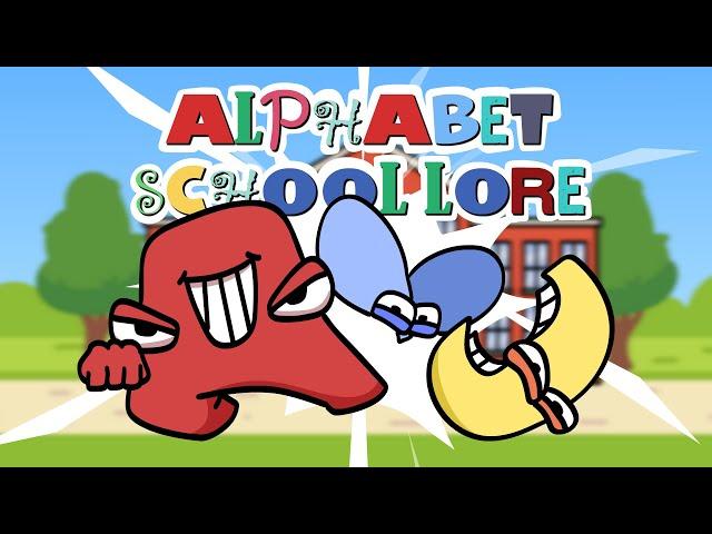 Alphabet Reverse Plush toy (All Letter.. FROM O) BUT THEY ALPHABET SCHOOL LORE