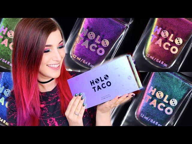 Holo Taco Multichrome Nail Polish Swatches! (Simply Nailogical's brand!) || KELLI MARISSA