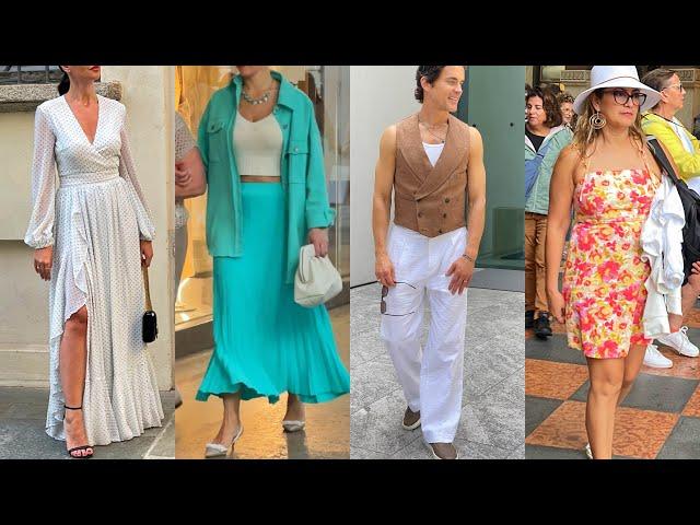 ITALIAN SUMMER FASHION TRENDS 2024 | ELEGANT STREET STYLE & LUXURY SHOPPING WALK