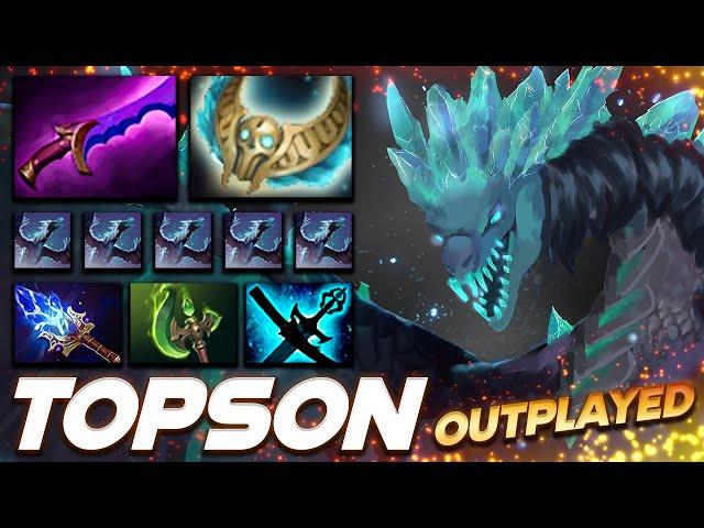 Topson Winter Wyvern Ice Carry Dragon - Dota 2 Pro Gameplay [Watch & Learn]