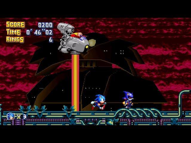 Sonic Mania Mod - Robotnik & Metal Sonic Boss Battle Release