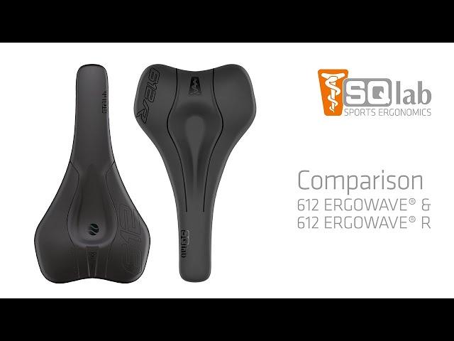 SQlab 612 ERGOWAVE® & 612 R - Comparing the saddles