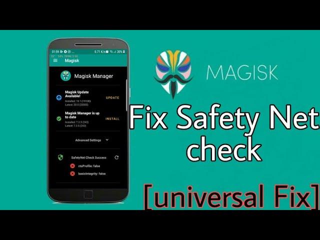 [FIX] Magisk SafetyNet check | New universal trick 2022 method