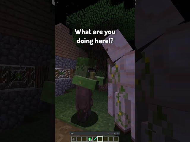 If Hostile Mobs could Talk in Minecraft