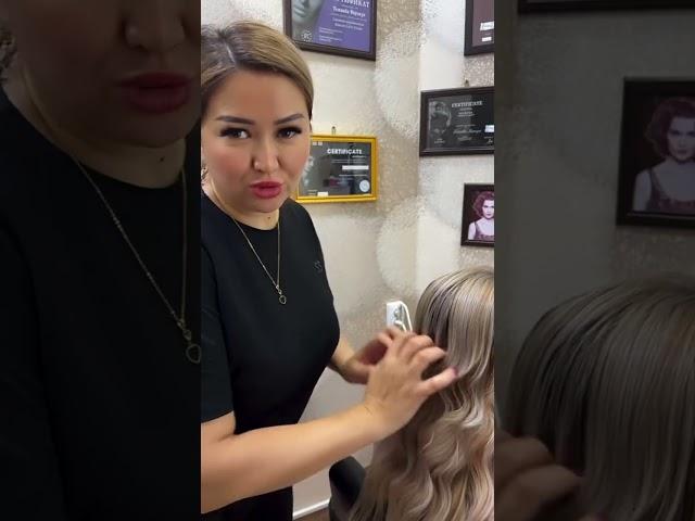 #doiposle#917761026#shortsvideo#Наргиза_хайтбаевна_колорист#topsalon#blonde#balayagehaircolor#hair