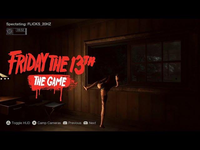 Friday the 13th  The Game - more counselor gameplay (PS4)(2021)