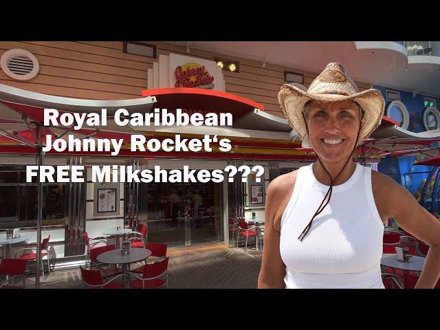 Utopia of the Seas Johnny Rockets: Free? How much are milkshakes?