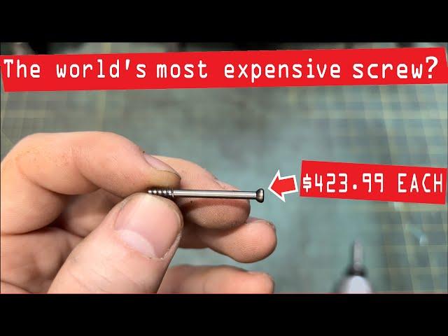 A Tour of the Most Expensive Screw in the WORLD